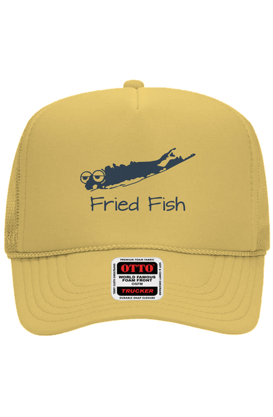 Fried Fish Foam Trucker