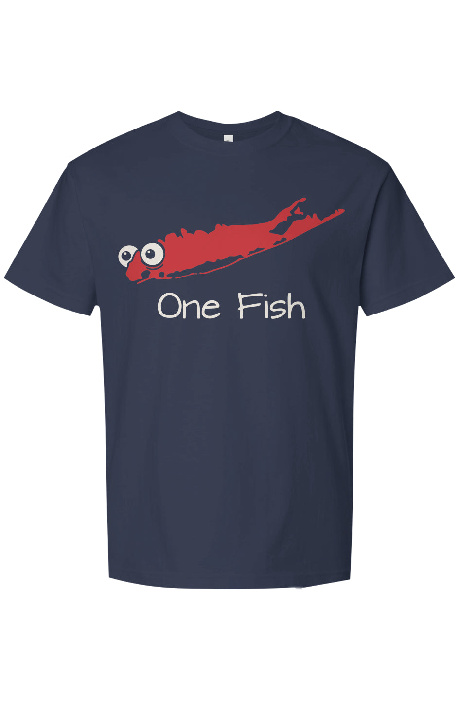 One Fish Heavy-T (Patriot Blue)