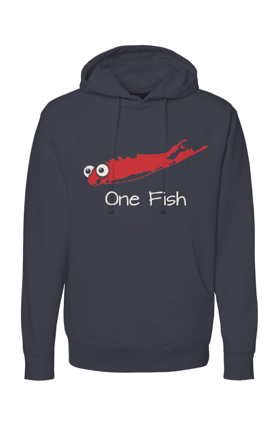 One Fish Hoodie - Patriot Blue