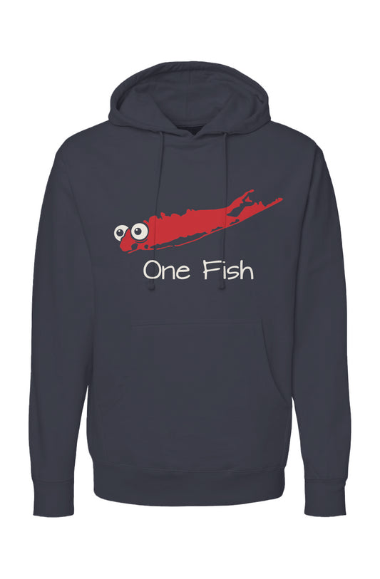 One Fish Hoodie - Patriot Blue